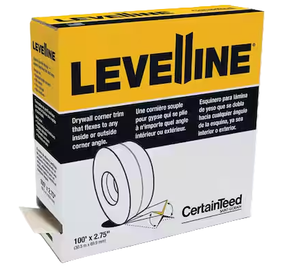 Levelline 100' X 2.75" Drywall Corner Trim