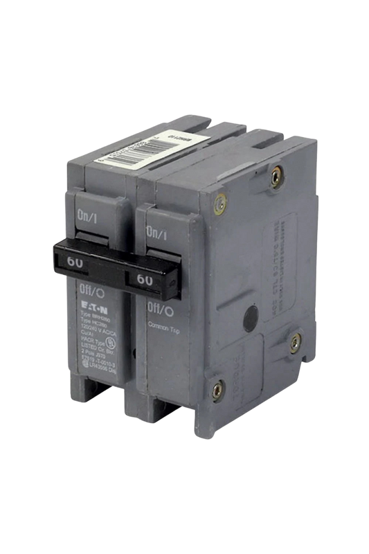 60AMP Eaton 2-pole Breaker Type BRH