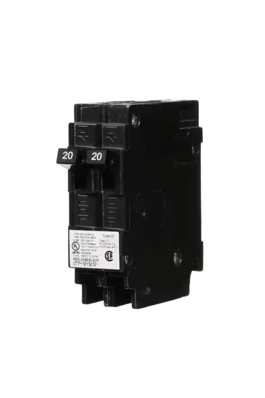 20AMP Siemens Tandem Breaker Type QT