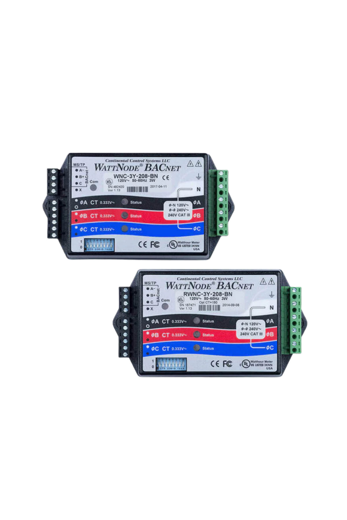 WattNode BACnet Electric Power Meter