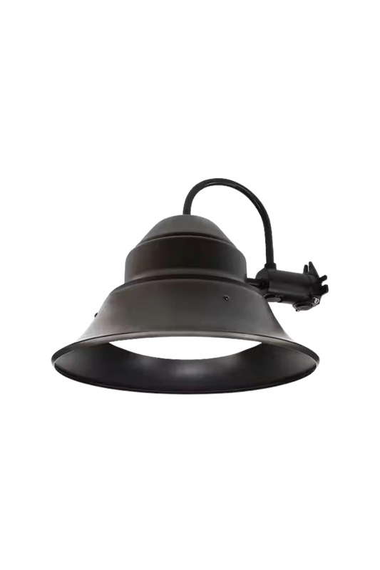 3500 Lumen Integrated LED Bronze Dusk to Dawn Area Floodlight